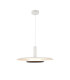 Tina 56cm Pendant 24W LED 3000K 1060lm White/Black 3yrs Warranty-5