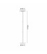 Tina 140cm Floor Lamp 12W LED 3000K 560lm White/Black 3yrs Warranty-3