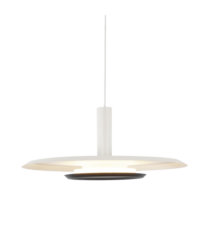 Tina 56cm Pendant 24W LED 3000K 1060lm White/Black 3yrs Warranty-7