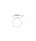 Turin Ceiling 30cm Round 20W LED On Board CCT 3000/4000/5000K 2200lm White 3yrs Warranty-3