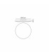 Turin Ceiling 40cm Round 30W LED On Board CCT 3000/4000/5000K 3300lm White 3yrs Warranty-3