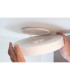Turin Ceiling 50cm Round 40W LED On Board CCT 3000/4000/5000K 4400lm White 3yrs Warranty-5