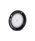 Urano 26cm UFO Bay Downlight 150W LED 120º 4000K 21000lm Black IP65 3yrs Warranty-1