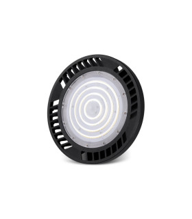 Urano 26cm UFO Bay Downlight 150W LED 120º 4000K 21000lm Black IP65 3yrs Warranty-1