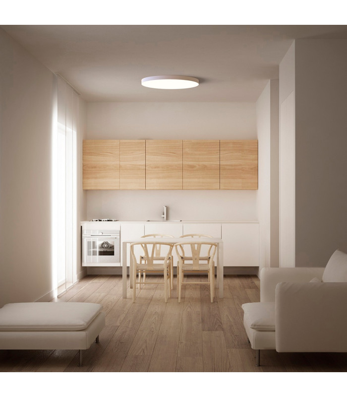 Turin Ceiling 60cm Round 50W LED On Board CCT 3000/4000/5000K 5500lm White 3yrs Warranty-5