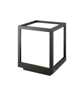 Utah Pedestal Lamp E27 IP65 Graphite 2yrs Warranty-1