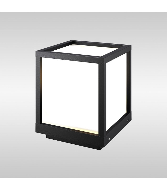 Utah Pedestal Lamp E27 IP65 Graphite 2yrs Warranty-2
