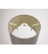 Dual Mount Round Empire, 280, 350 x 220mm Dual Faux Silk Fabric Shade, Taupe, Halo Gold - 10