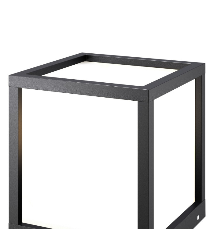 Utah Pedestal Lamp E27 IP65 Graphite 2yrs Warranty-4