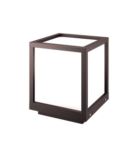 Utah Pedestal Lamp E27 IP65 Sand Brown 2yrs Warranty-1