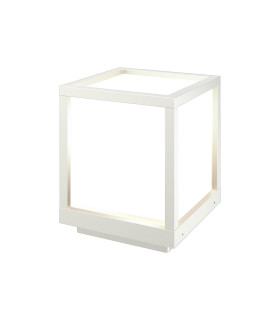 Utah Pedestal Lamp E27 IP65 White 2yrs Warranty-1