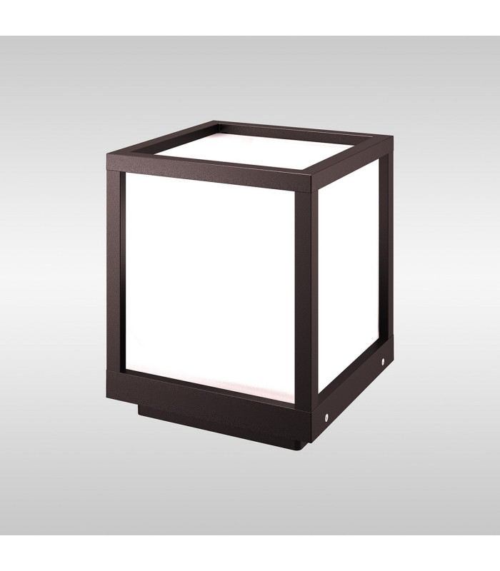 Utah Pedestal Lamp E27 IP65 Sand Brown 2yrs Warranty-2