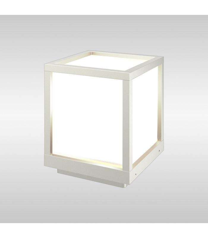 Utah Pedestal Lamp E27 IP65 White 2yrs Warranty-2