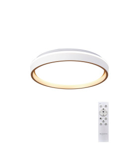 Verona 40cm Round Ceiling 40W LED With Remote Control 2700K-5000K 5400lm Gold 3yrs Warranty-1