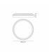 Verona 50cm Round Ceiling 55W LED With Remote Control 2700K-5000K 7350lm Grey 3yrs Warranty-3