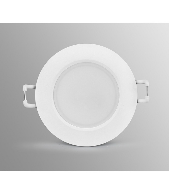 Yucatan Recessed Spotlight 6.5W LED 2700/3000/4000K CCT 630lm White IP65 Cut Out 70mm Driver Included-6