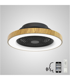 Tibet 65cm 70W LED Dimmable Ceiling Light With 35W DC Reversible Fan Remote APP-2