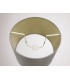 Dual Mount Round Empire, 320, 400 x 260mm Dual Faux Silk Fabric Shade, Taupe, Halo Gold - 9