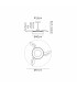 Niseko Fan S 40cm 45W LED Dimmable Ceiling Light With 25W DC Fan 2700-5000K Remote Control 5000lm Black-3
