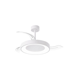 Niseko Fan S 40cm 45W LED Dimmable Ceiling Light With 25W DC Fan 2700-5000K Remote Control 5000lm White-1