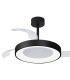 Niseko Fan M 49cm 50W LED Dimmable Ceiling Light With 30W DC Fan 2700-5000K Remote Control 5500lm Black-4