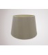 Dual Mount Round Empire, 350, 450 x 280mm Dual Faux Silk Fabric Shade, Taupe, Halo Gold - 2
