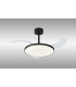 Slim Fan 50cm 50W LED Dimmable Ceiling Light With 30W DC Fan 2700-5000K Remote Control 5500lm Black-2