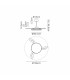 Slim Fan Mini 40cm 45W LED Dimmable Ceiling Light With 25W DC Fan 2700-5000K Remote Control 5000lm Black-3
