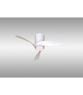 Nemo XS 72cm 18W LED Dimmable Ceiling Light With 26W DC Fan 2700-5000K Remote Control 2800lm White-2