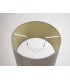 Dual Mount Round Empire, 350, 450 x 280mm Dual Faux Silk Fabric Shade, Taupe, Halo Gold - 9