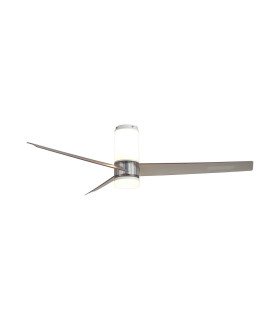 Up Down 1.2m 45W LED Dimmable Ceiling Light With 35W DC Fan 2700-5000K Remote Control 4950lm White-1
