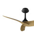 Ipanema 1m 32W Triple Blade Ceiling Fan (No Light) Remote Control Black/Wood 5yrs Warranty-5