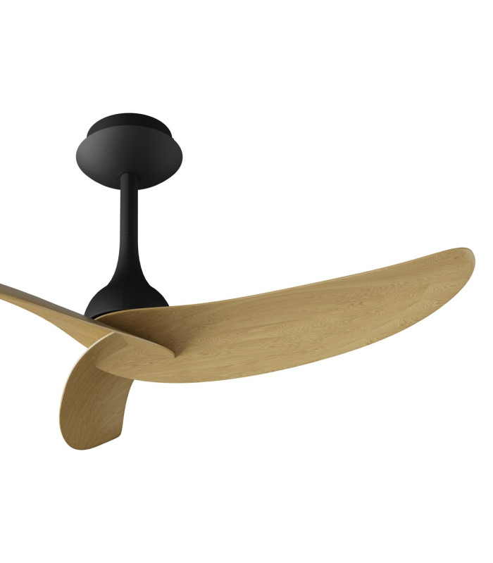 Ipanema 1m 32W Triple Blade Ceiling Fan (No Light) Remote Control Black/Wood 5yrs Warranty-6