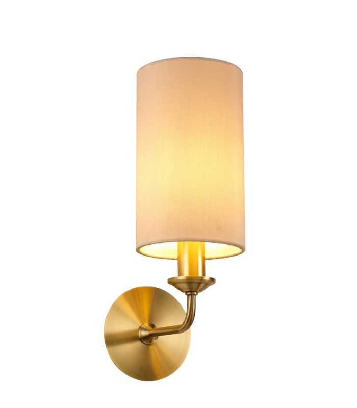 Round Cylinder, 120 x 200mm Dual Faux Silk Fabric Shade, Nude Beige, Moonlight - 5