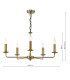 Favian 5 Light Ceiling Pendant Matt Bronze Fitting Only-6