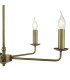 Favian 5 Light Ceiling Pendant Matt Bronze Fitting Only-9