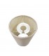Round Cylinder, 120 x 200mm Dual Faux Silk Fabric Shade, Nude Beige, Moonlight - 7