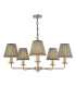 Favian 5 Light Ceiling Pendant Matt Bronze Fitting Only-11