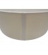Round Cylinder, 120 x 200mm Dual Faux Silk Fabric Shade, Nude Beige, Moonlight - 8