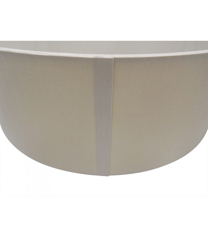 Round Cylinder, 120 x 200mm Dual Faux Silk Fabric Shade, Nude Beige, Moonlight - 8
