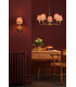 Favian 5 Light Ceiling Pendant Matt Bronze With Shade-4