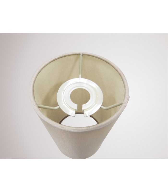 Round Cylinder, 120 x 200mm Dual Faux Silk Fabric Shade, Nude Beige, Moonlight - 11