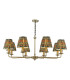 Favian 8 Light Ceiling Pendant Matt Bronze Fitting Only-5
