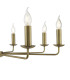 Favian 8 Light Ceiling Pendant Matt Bronze Fitting Only-6