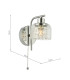 Forseti Bathroom Wall Light Polished Chrome and Glass IP44-6