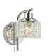 Forseti Bathroom Wall Light Polished Chrome and Glass IP44-8