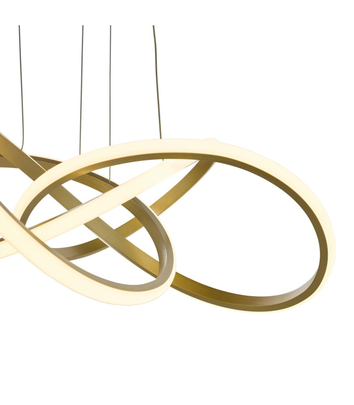 Fusion Ceiling Pendant Satin Gold LED-6