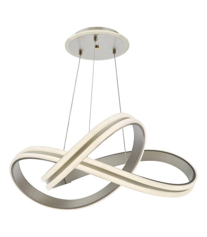 Gavino Ceiling Pendant Brushed Silver LED-1