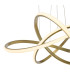 Fusion Ceiling Pendant Satin Gold LED-8