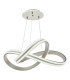 Gavino Ceiling Pendant Brushed Silver LED-6